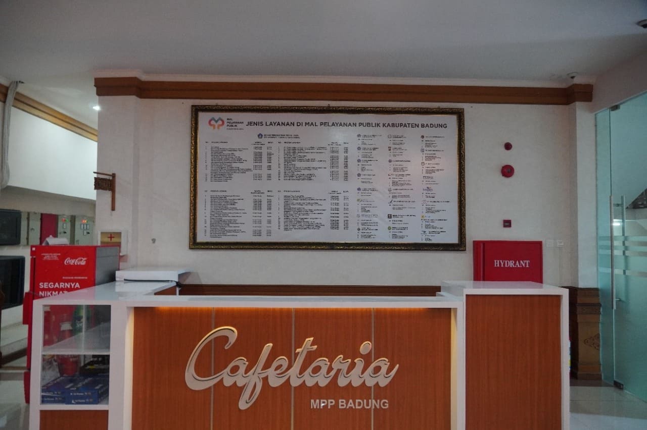 Fasilitas  Cafetaria MPP Badung